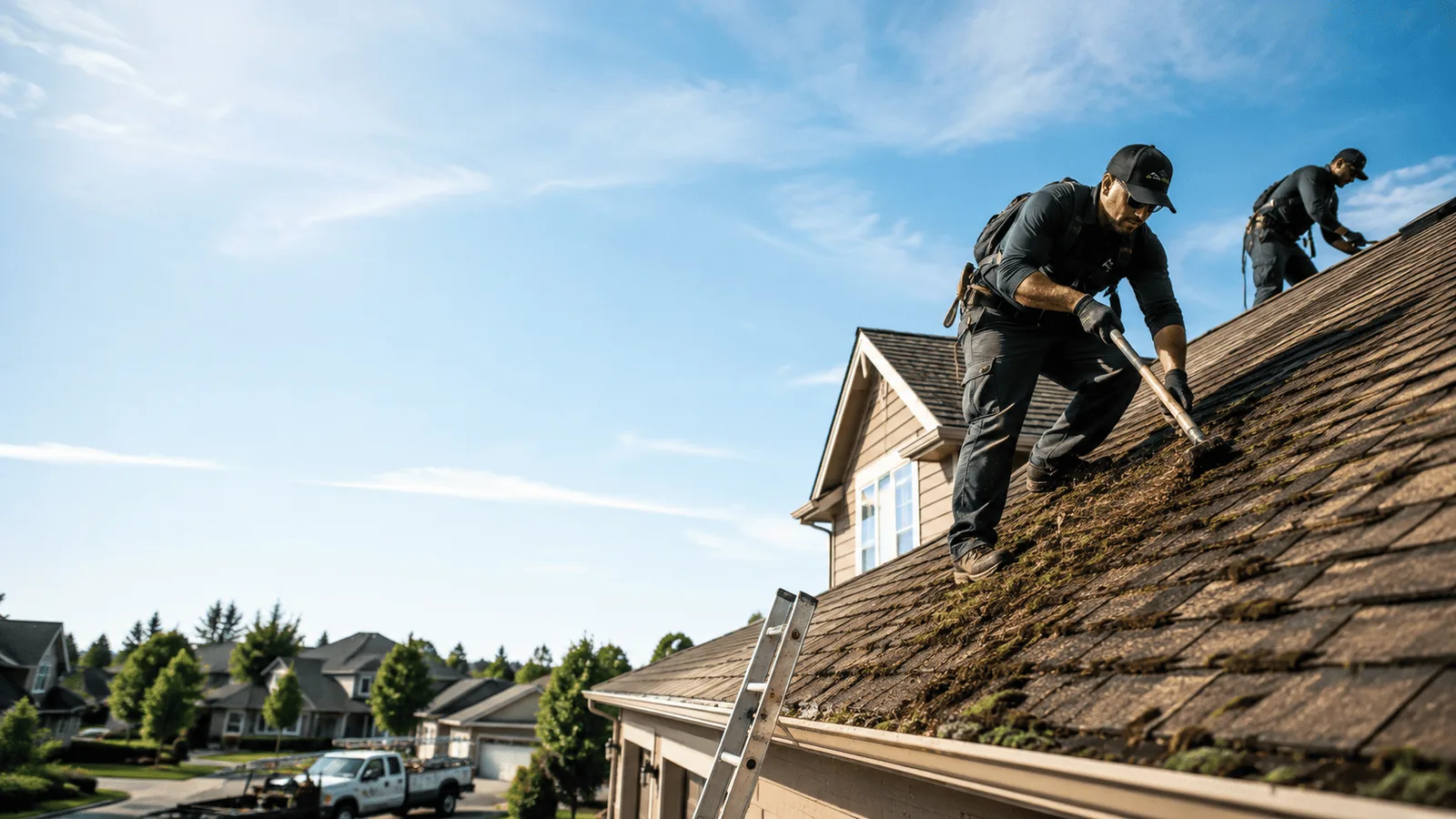 Roof Moss Removal in Wood River Junction, RI near me